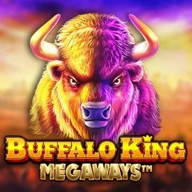 Buffalo King Megaways slot logo by Pragmatic Play at SlotsGem Casino