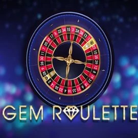 Logo of Gem Roulette from iSoftBet at SlotsGem Casino
