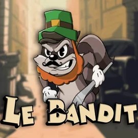 Le Bandit slot logo by Hacksaw Gaming at SlotsGem CasinoLe Bandit